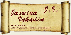 Jasmina Vukadin vizit kartica